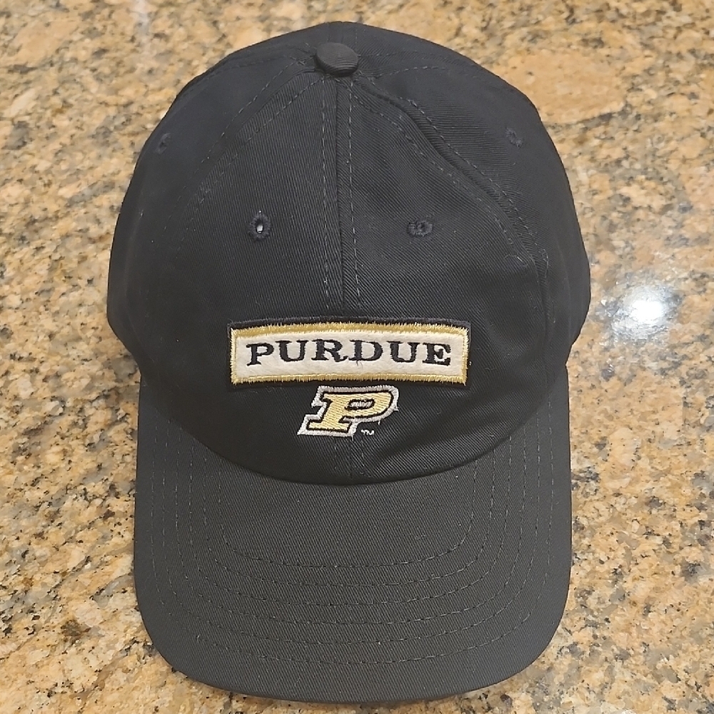 Vintage Purdue Black Baseball Cap